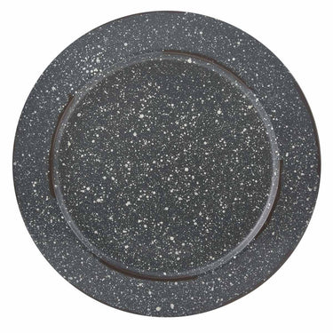 Granite Enamelware Gray - Charger Park Designs - The Fox Decor